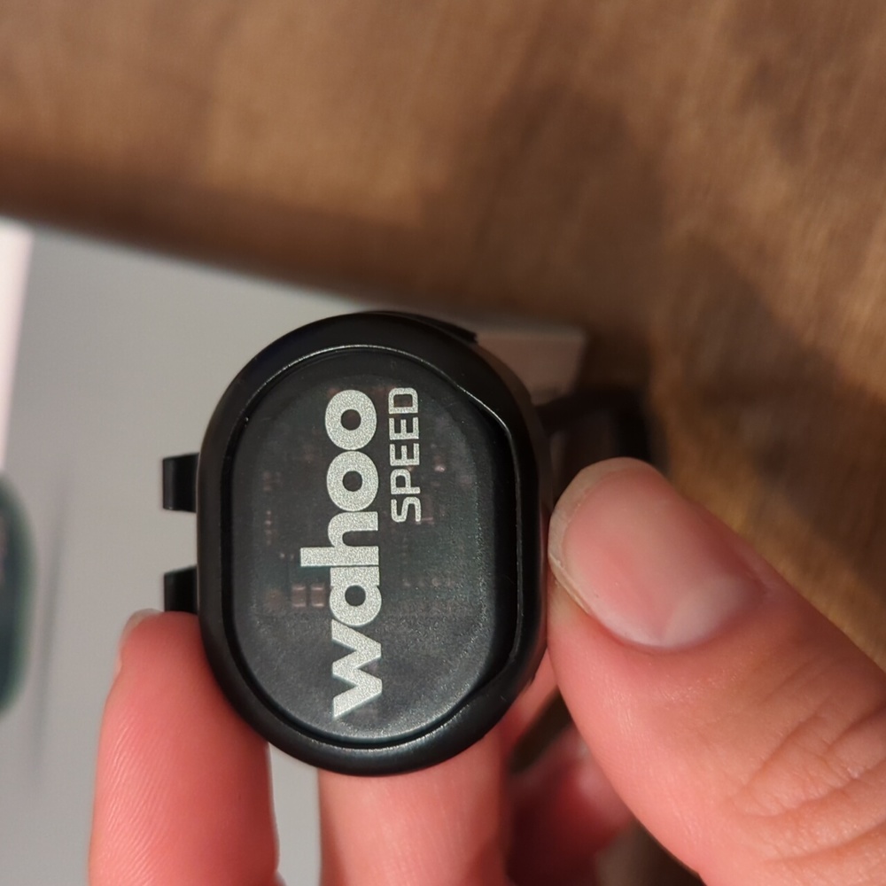 Wahoo cycling speed sensor used only once